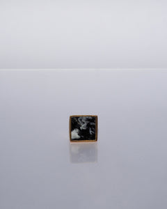The Rothko Ring / Marbled Black